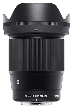 Sigma 16mm F1.4 DC DN für Canon EF-M mount Bild 01