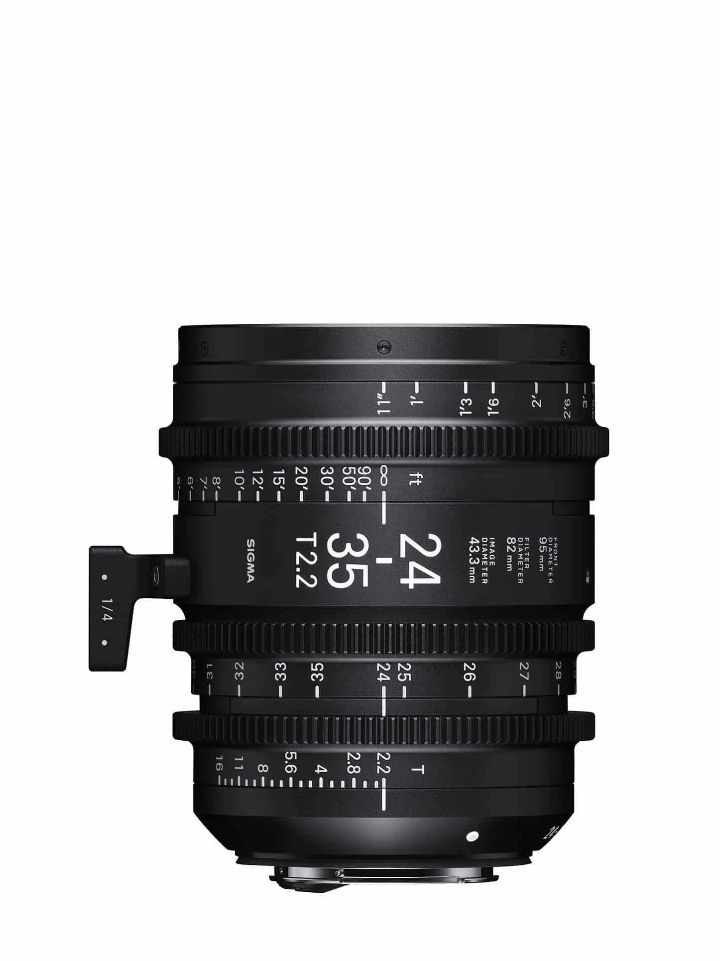 Sigma 24-35mm T2.2 FF CINE Canon EF METRIC Bild 01