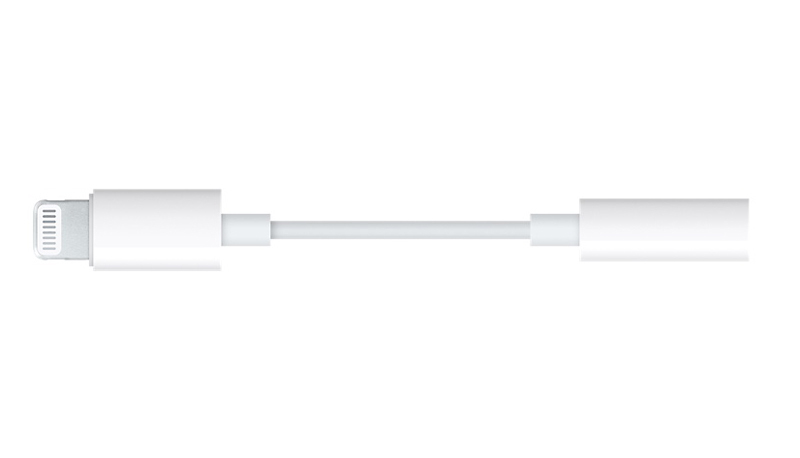 Apple Adapter Lightning auf 3,5mm Klinke Bild 01