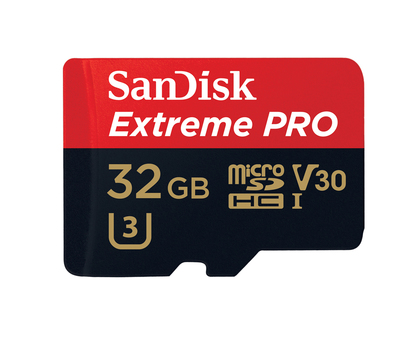 SanDisk 32GB MicroSD Extreme Pro Bild 01