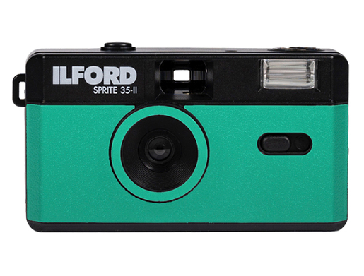 Ilford Sprite 35-II Kamera grün&schwarz