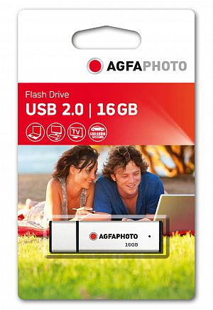 Agfa USB Stick 16GB schwarz Bild 01