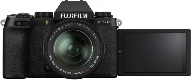 Fuji X-S10 inkl. 18-55mm Kit schwarz Bild 01